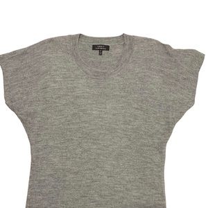 Robert Rodriguez Wool Blend Tunic Sweater Gray